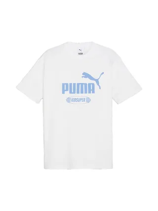 T-Shirt Blanc/Bleu Homme Puma X Kidsuper 1