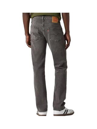 Jean Gris Moyen Homme Levi's 514 Straight 2