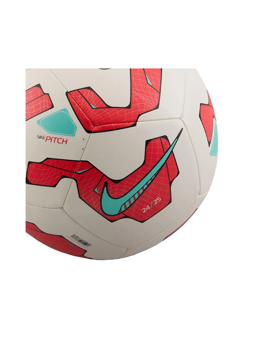 Ballon de football Blanc/Rouge NIKE Pitch 3