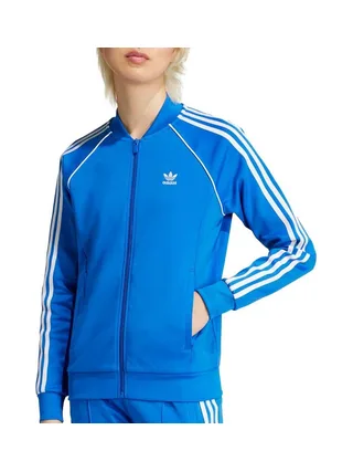 Veste Bleu Femme Adidas Track Top 1