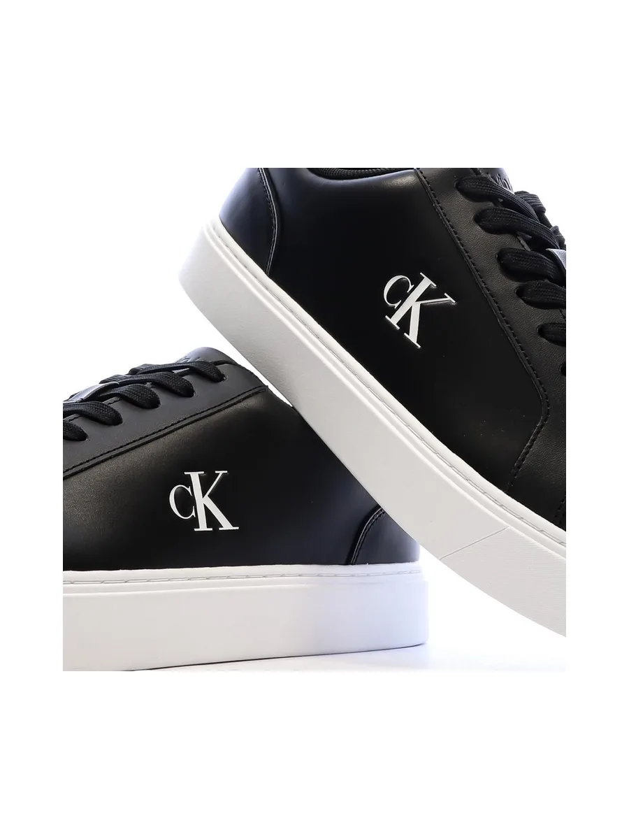 Baskets Noires Homme Calvin Klein Jeans Classic Cupsole Lace 8