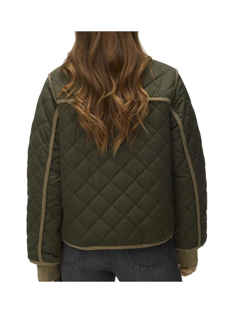 Veste Matelassée Kaki Femme Vero Moda Mily 3