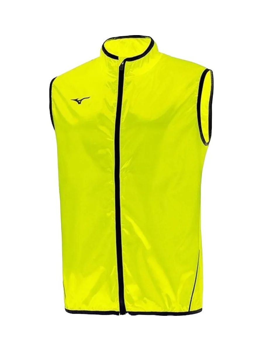 Veste sans manches Jaune Homme Mizuno Rain 2