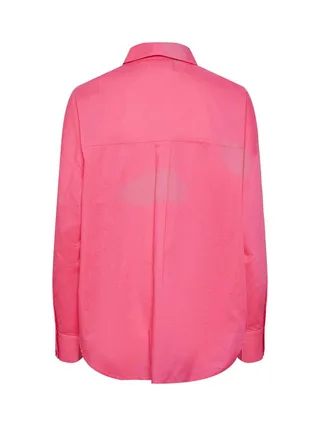 Chemise Manches Longues Rose Femme Pieces Tanne 2