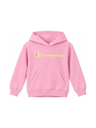 Sweat Rose/Jaune Champion Hoodie 1