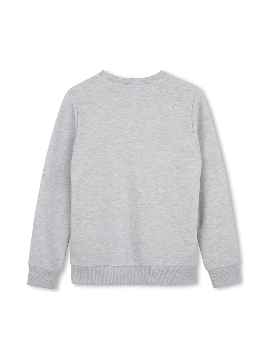 Sweat Gris Garçon Hugo Boss J52733 3