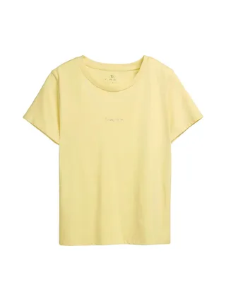 T-Shirt Jaune Femme Teddy Smith Monty 1