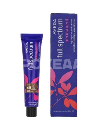 Aveda Full Spectrum Permanent Vegan Pure Tone Hair Color 28g - Yellow Blue 1