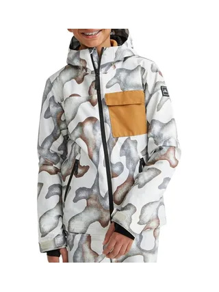 Manteau de Ski camouflage Blanc/Gris Garçon O'Neill Utility 1