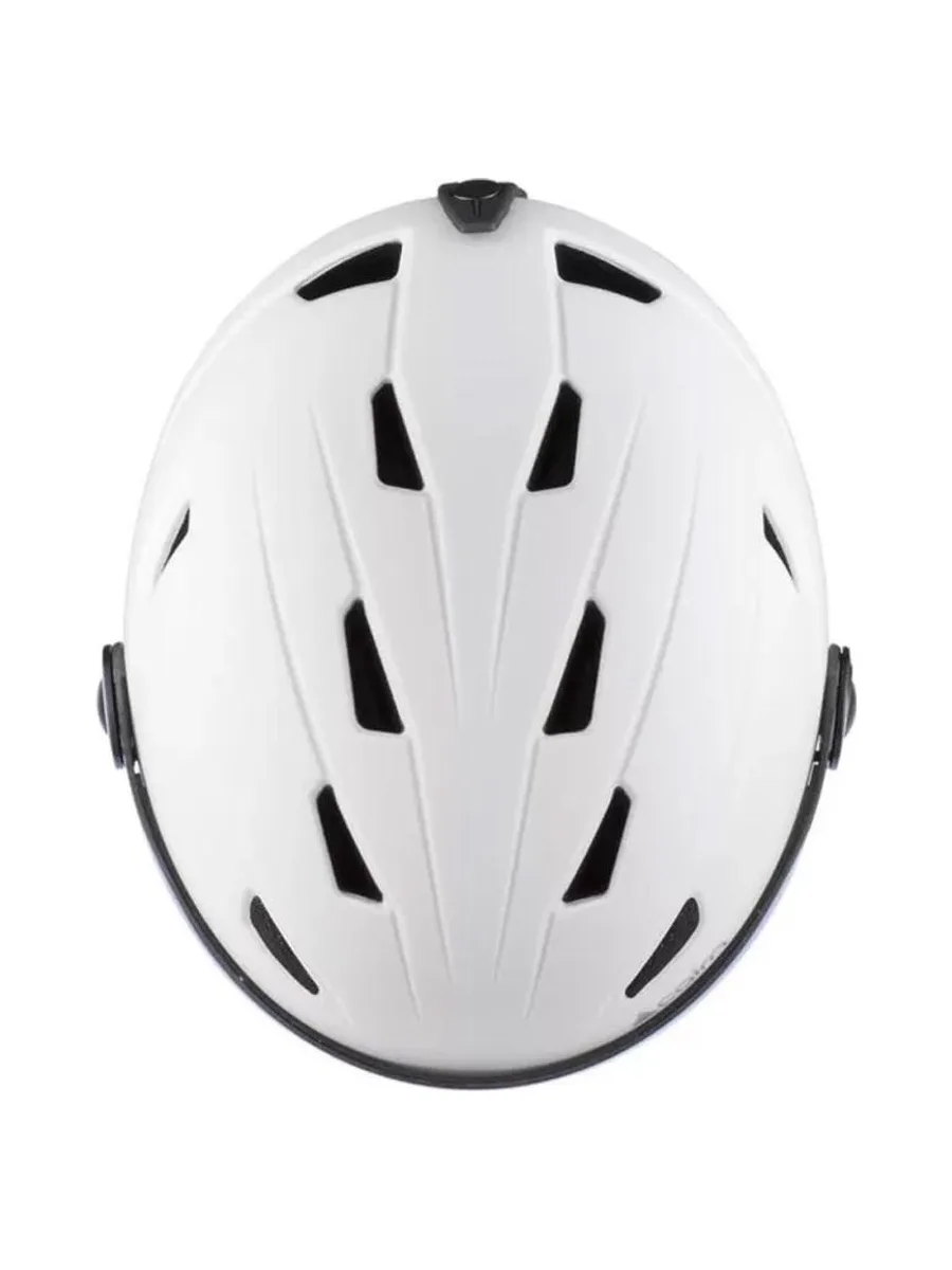 Casque de Ski Blanc Mixte Cairn Visor 4