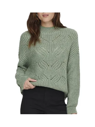 Pull Vert Femme Only Rubine 1