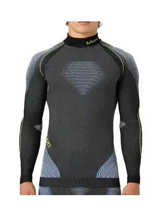 Haut Thermique Noir/Vert Homme UYN Evolutyon 1