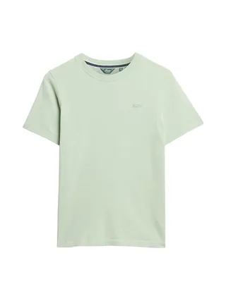 T-shirt Vert Femme Superdry Vintage Logo 1