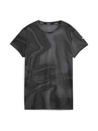 T-shirt de Sport Gris Femme Puma Run Fav 1