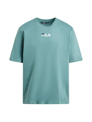 T-shirt Bleu Homme Fila Embroidered 1