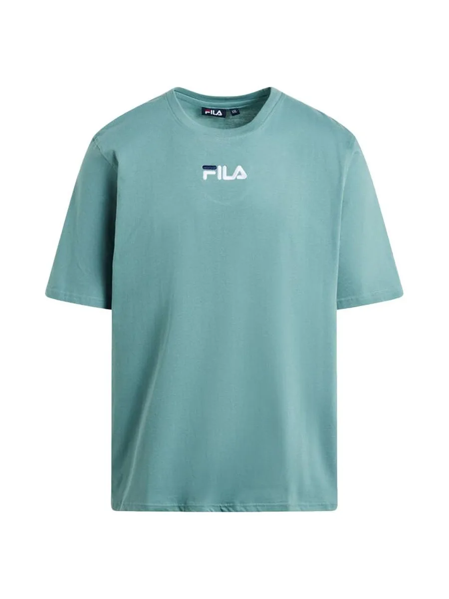 T-shirt Bleu Homme Fila Embroidered 2