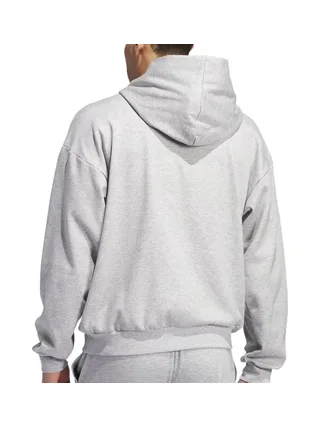 Sweat Gris Homme Adidas Slt Fleece Hood 2