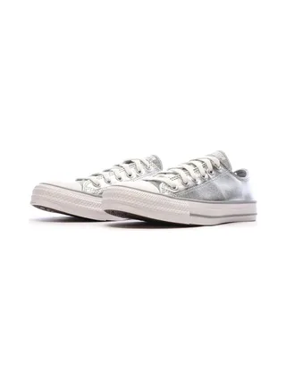 Baskets Argentées Femme Converse Chuck Taylor All Star A05433C 6
