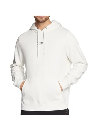 Sweat à Capuche Blanc Homme Guess Roy 1