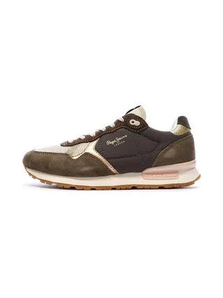 Baskets Marrons Femme Pepe jeans Brit Mixt 1