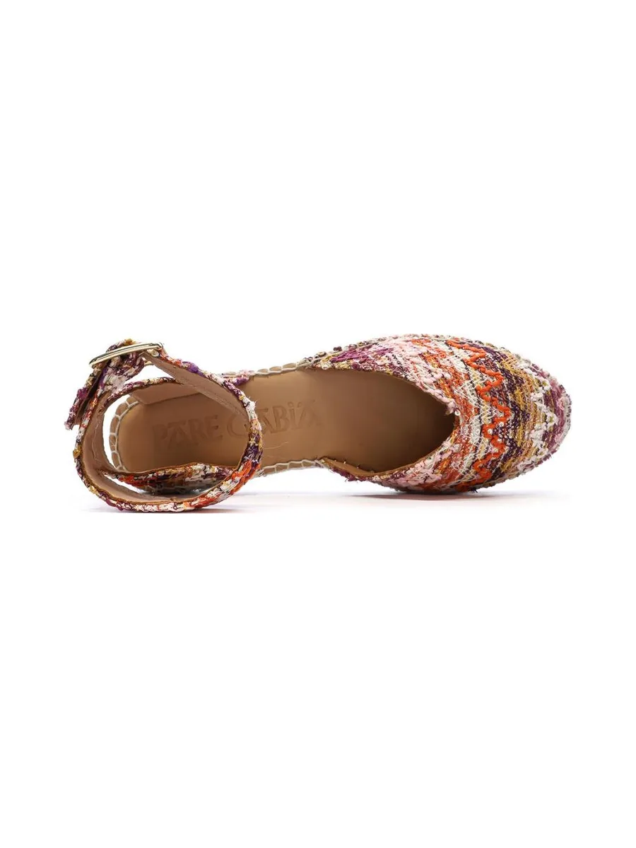 Sandales Oranges/Roses Homme Pare Gabia Daniela 5