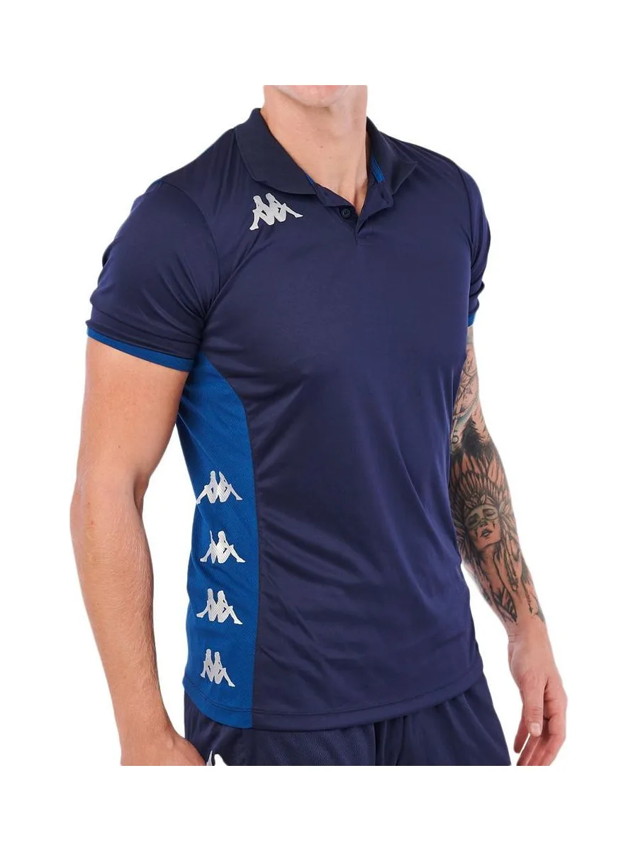 T-Shirt Noir Marine Kappa Deggiano 2