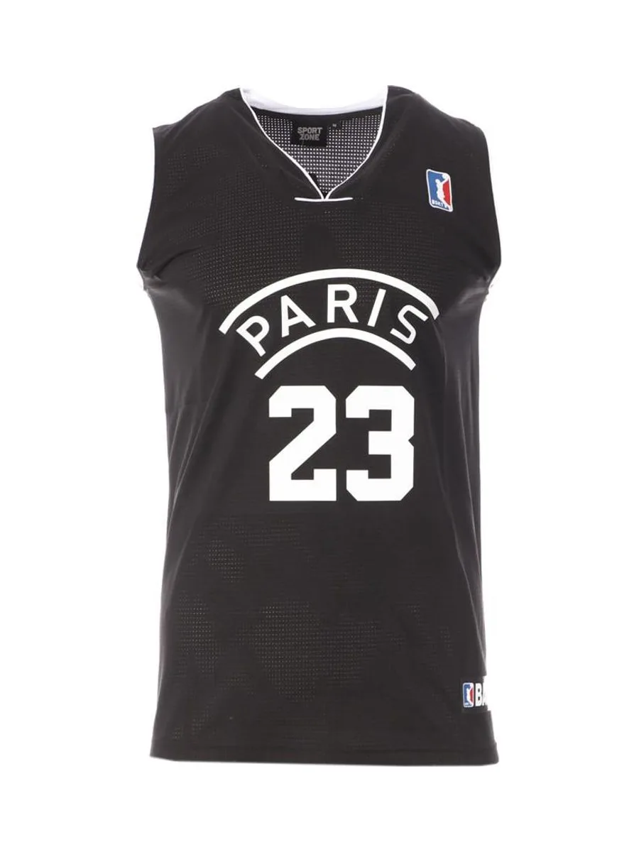 Paris Maillot de basketball Noir Homme Sport Zone Paris 23 2