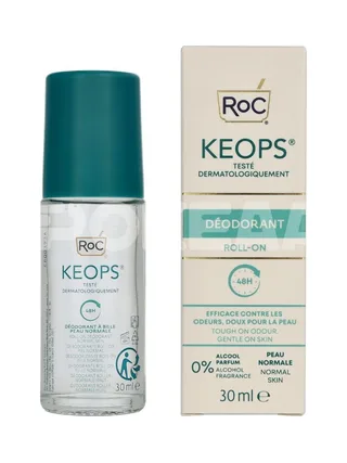 RoC Keops Deo Roll-On - Sensitive Skin 30ml - Alcohol-Free 1