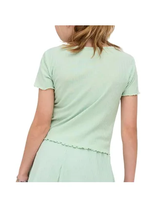 T-shirt Vert Clair Fille Only Nella 2