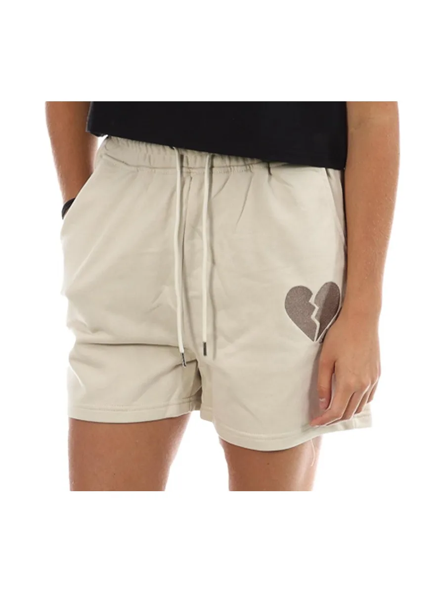Short Gris Femme Project X Paris Cœur Brisé 2