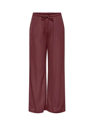 Pantalon fluide Rouge Femme JDY Leslie 1