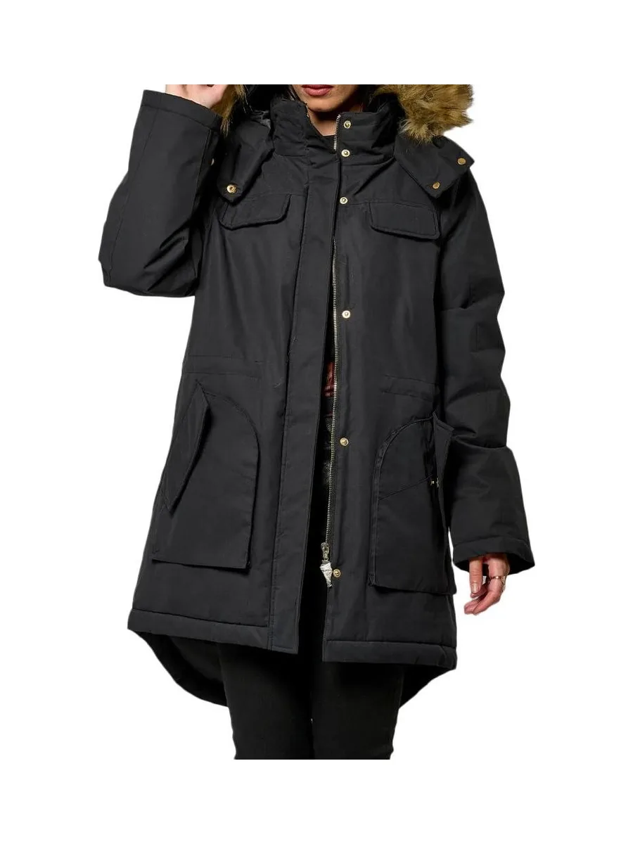 Parka Noir Femme Kaporal MANON 2