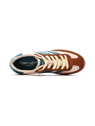 Baskets Rose/Vert Femme Teddy Smith 120320 4