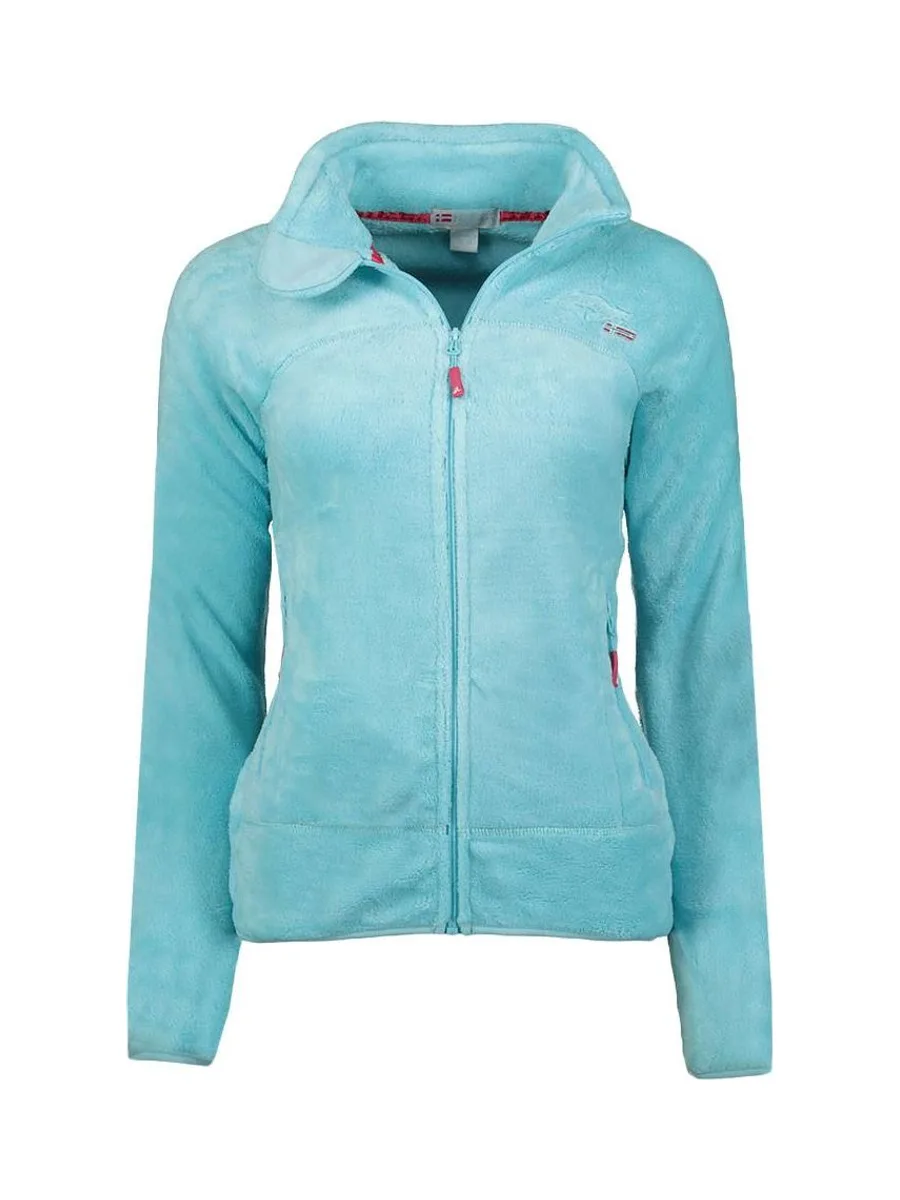 Veste polaire Turquoise Femme Geographical Norway Upaline 1