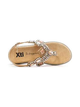 Sandales Jaune à Bijoux Femme XTI 144017 4