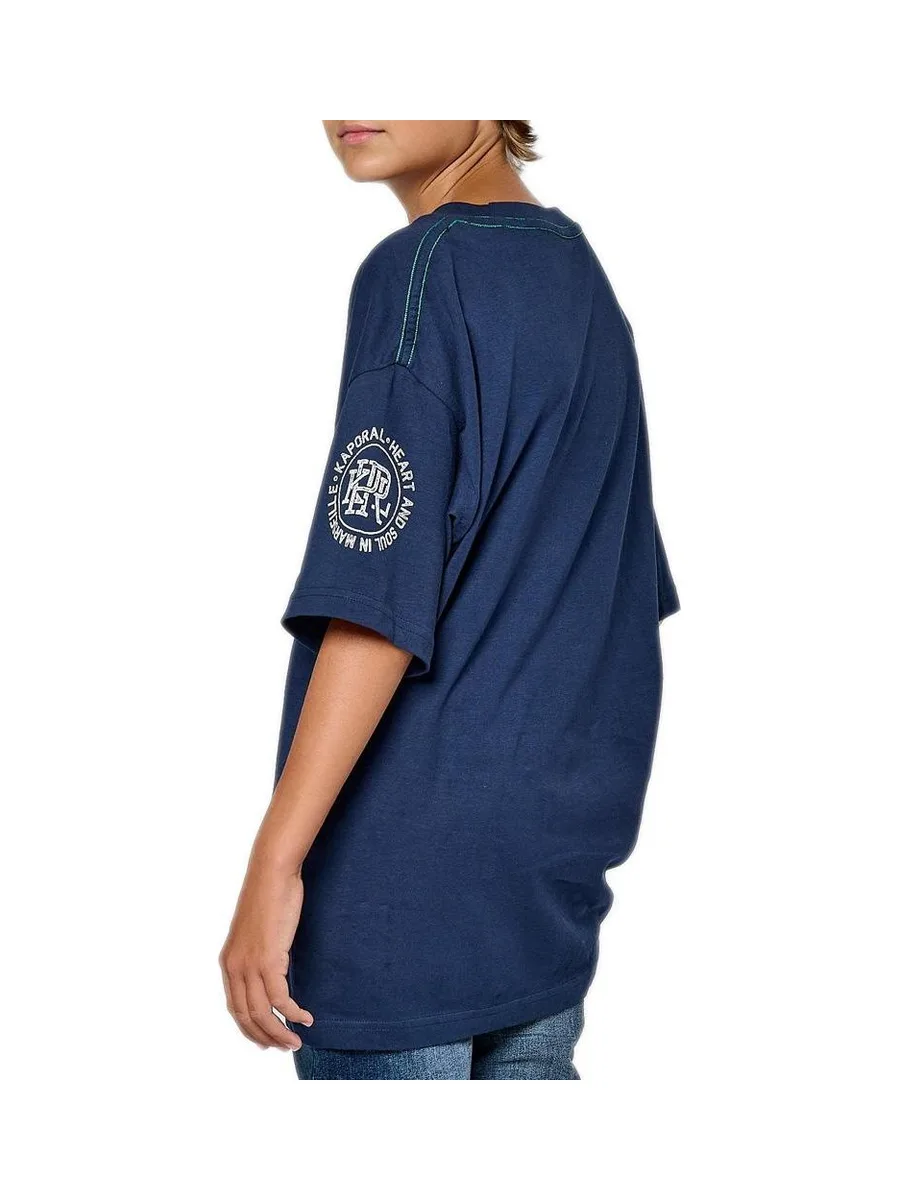 T-Shirt Marine Garçon Kaporal MARSOH 3