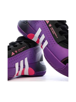 Chaussures de Basketball Violette Homme Adidas Issue 5 7