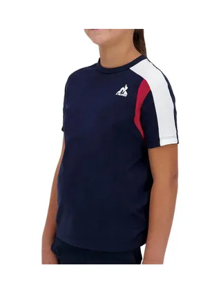T-shirt Marine Garçon Le Coq Sportif Tri 1