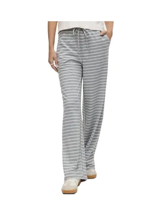 Pantalon Gris à rayures Femme Vero Moda Malma 1