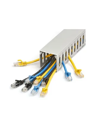 6.5ft Cable Management Raceway w/Slots 4