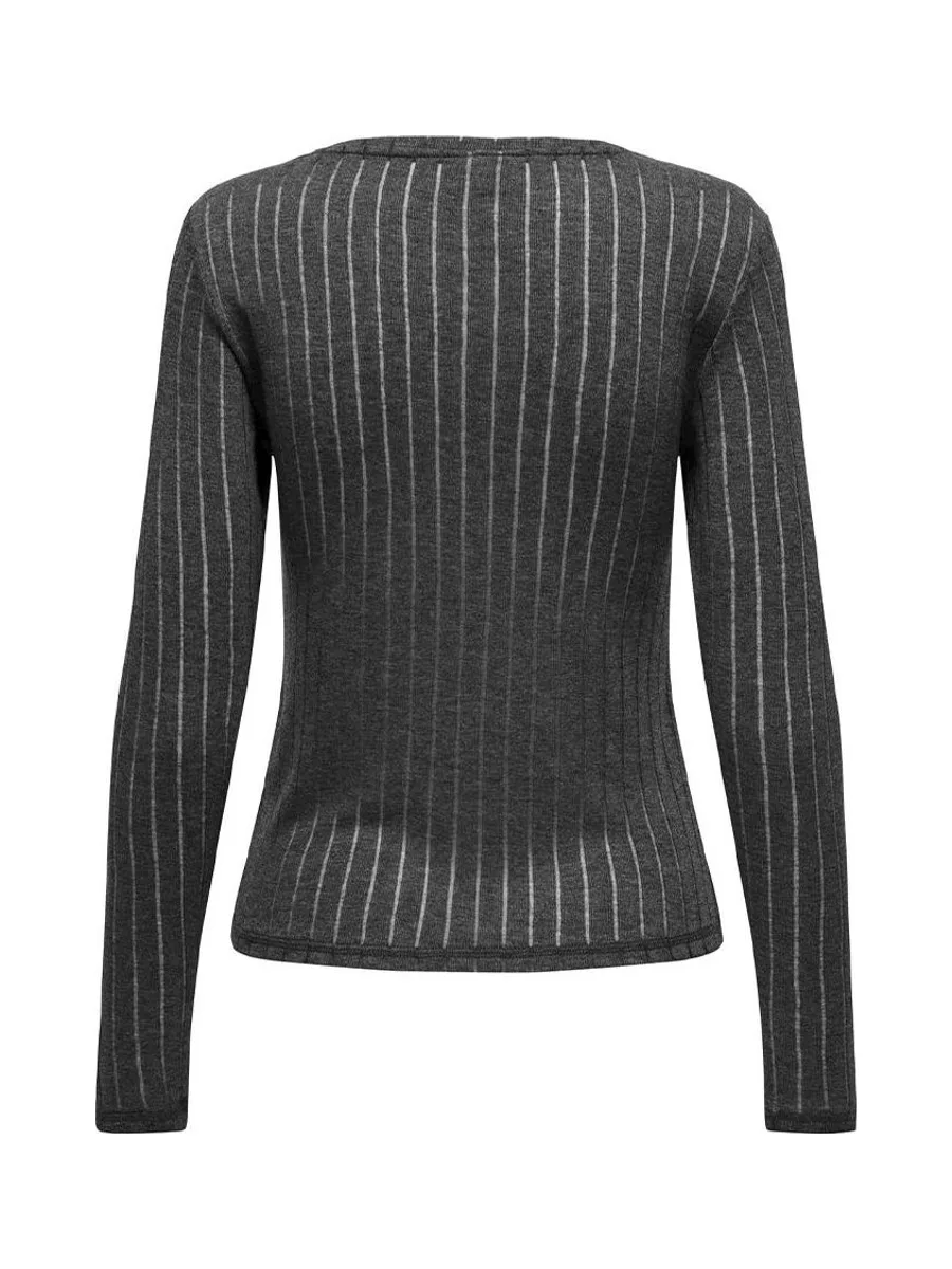 T-Shirt Gris Femme JDY Cordelia 3
