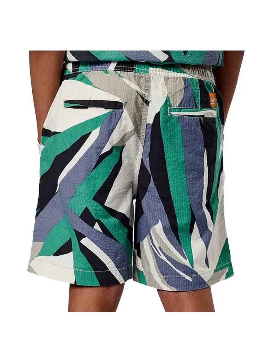 Short Beige/Bleu/Vert Garçon Kaporal Oben 3