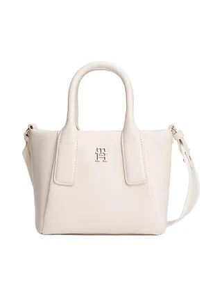 Sac Bandoulière Beige Femme Tommy Hilfiger Essential Mini 1