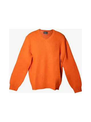 Pull HACKETT en laine d'agneau à col en V 6