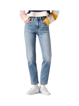 Jean 724 Bleu Clair Femme Levi's High Rise Straight 1