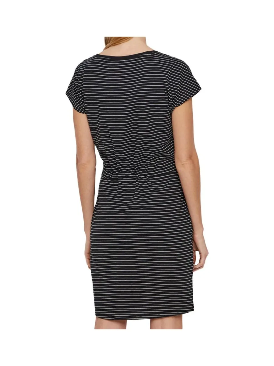 Robe Noir à rayures Femme Vero Moda Mapril 3