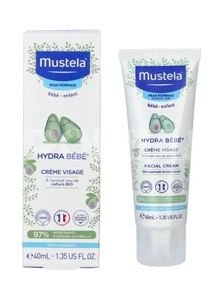 Mustela Hydra Bebe Facial Cream 40ml - Normal Skin 1