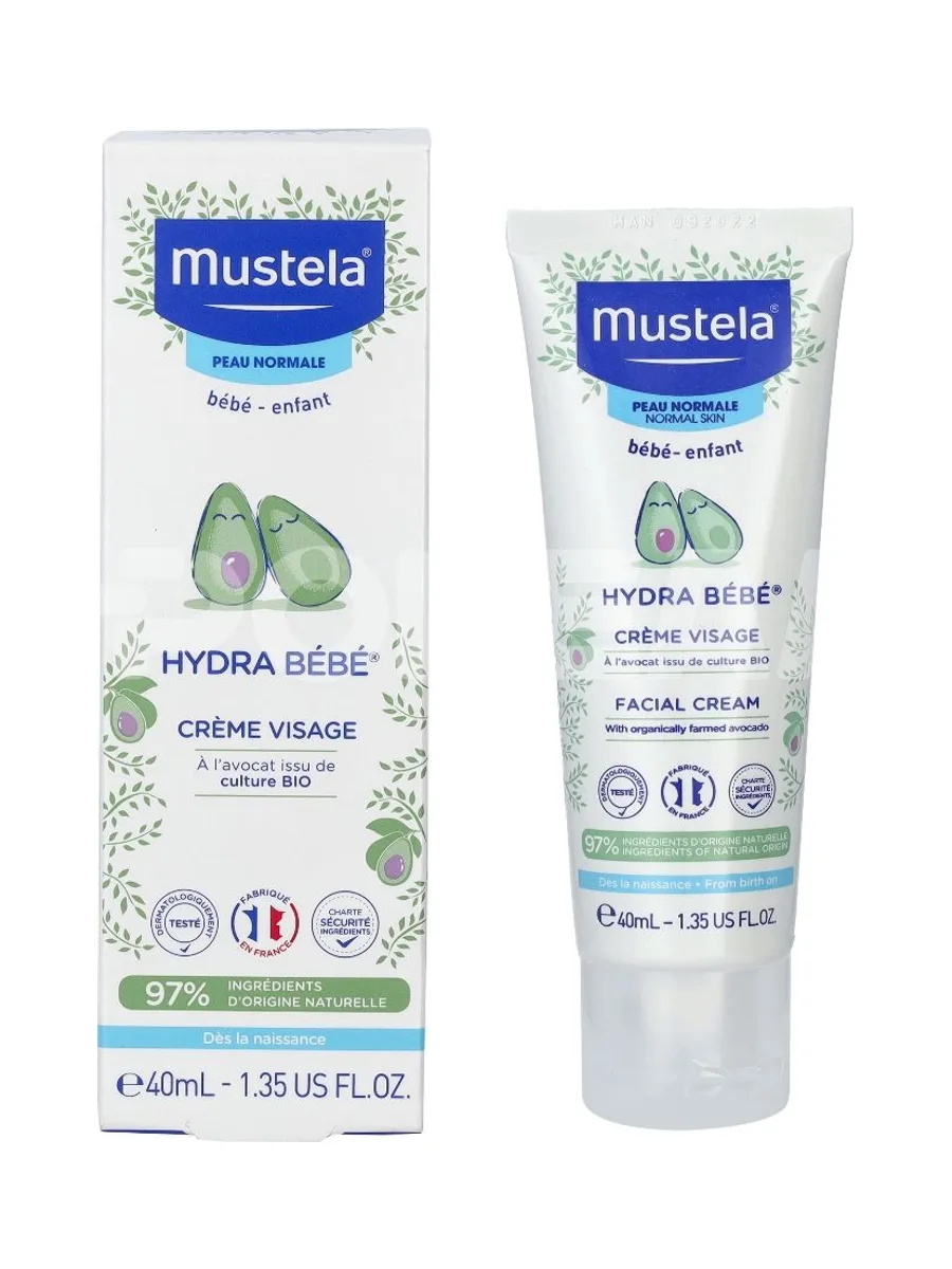 Mustela Hydra Bebe Facial Cream 40ml - Normal Skin 1