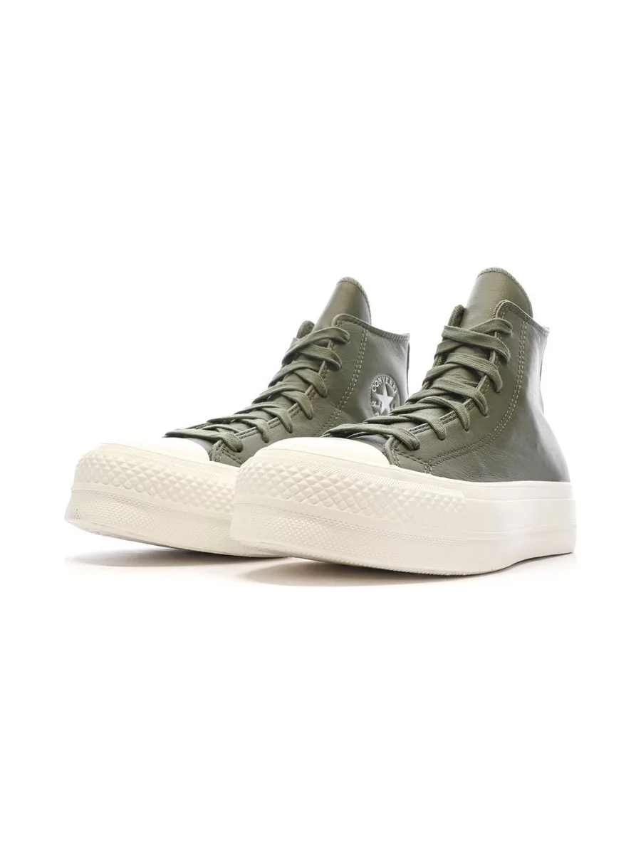 Baskets Kaki Femme Converse Chuck Taylor 6