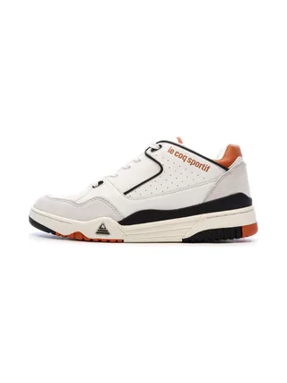 Baskets Blanc/Orange Homme Le Coq Sportif Dynactif T1000 1